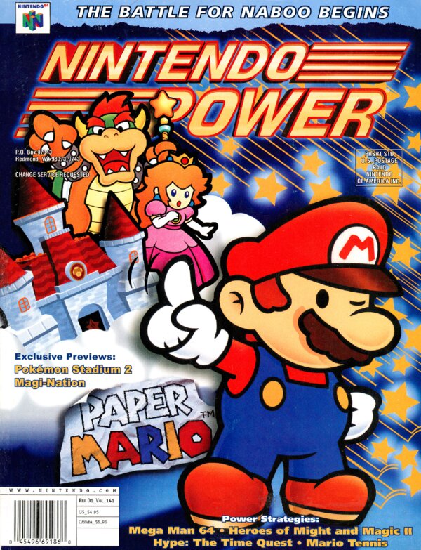 Nintendo Power Issue 141 (February 2001) cover